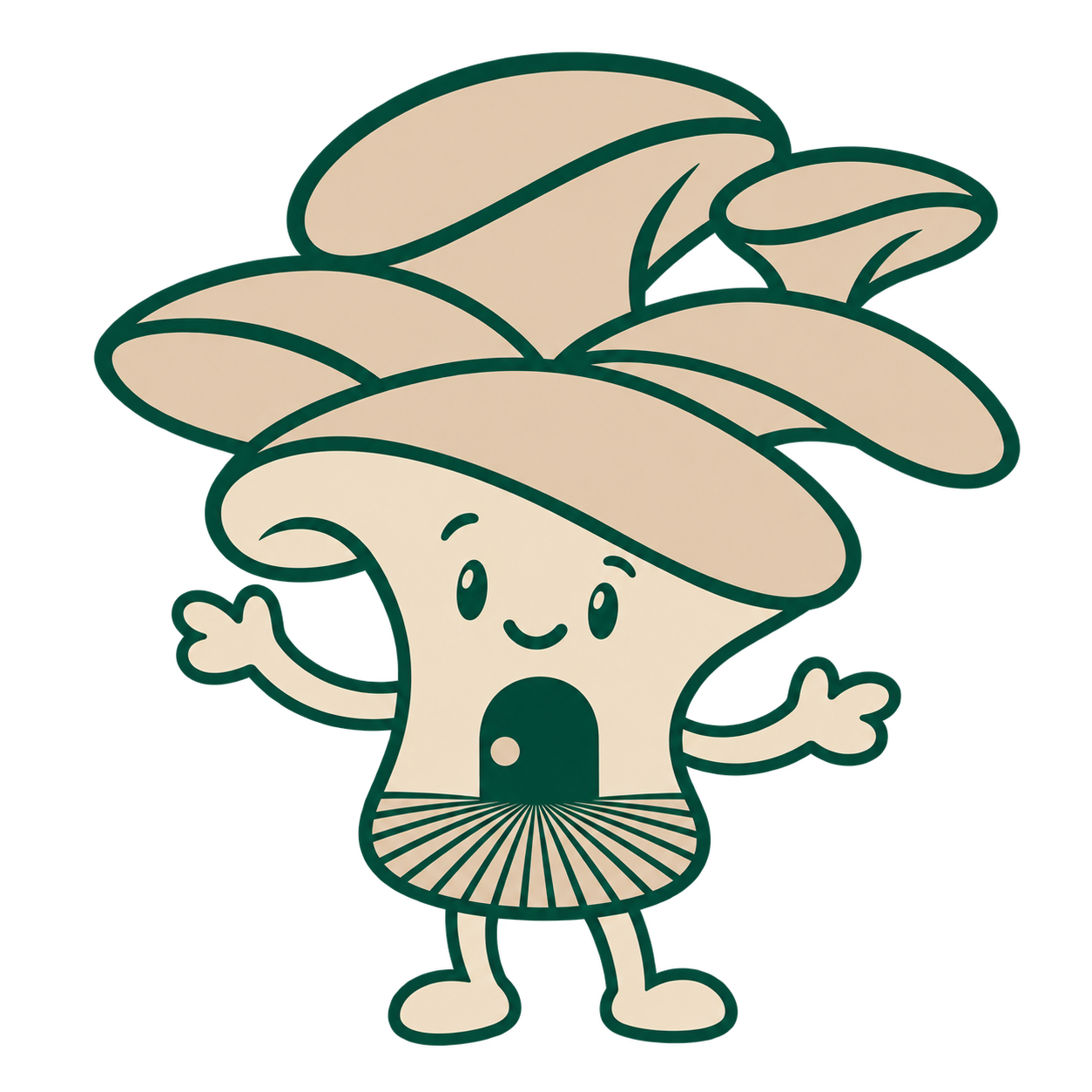 Mascota de La Casa del Hongo