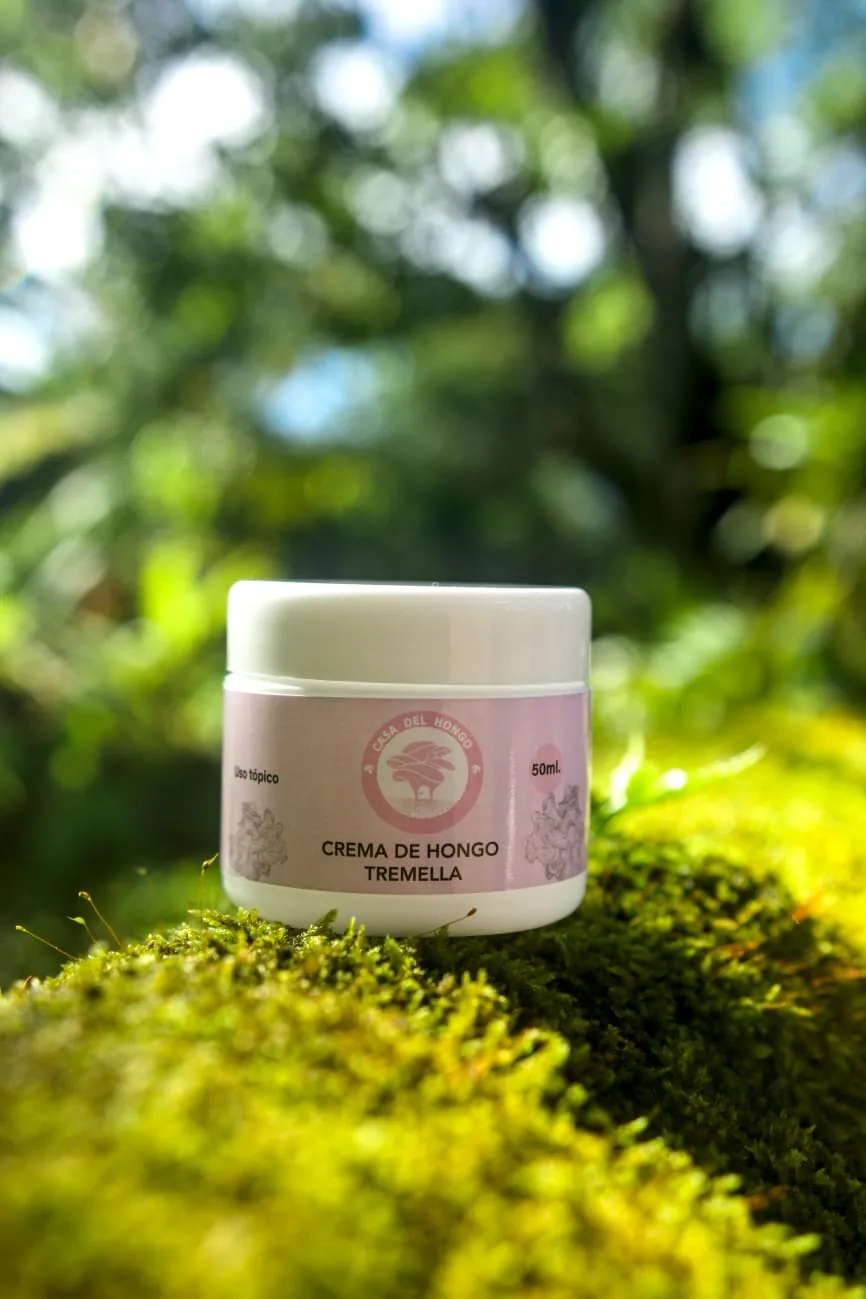 Crema facial de hongo tremella — Casa del Hongo